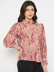 Madame Ladies Western Top H/S M4W18226 271 Onion