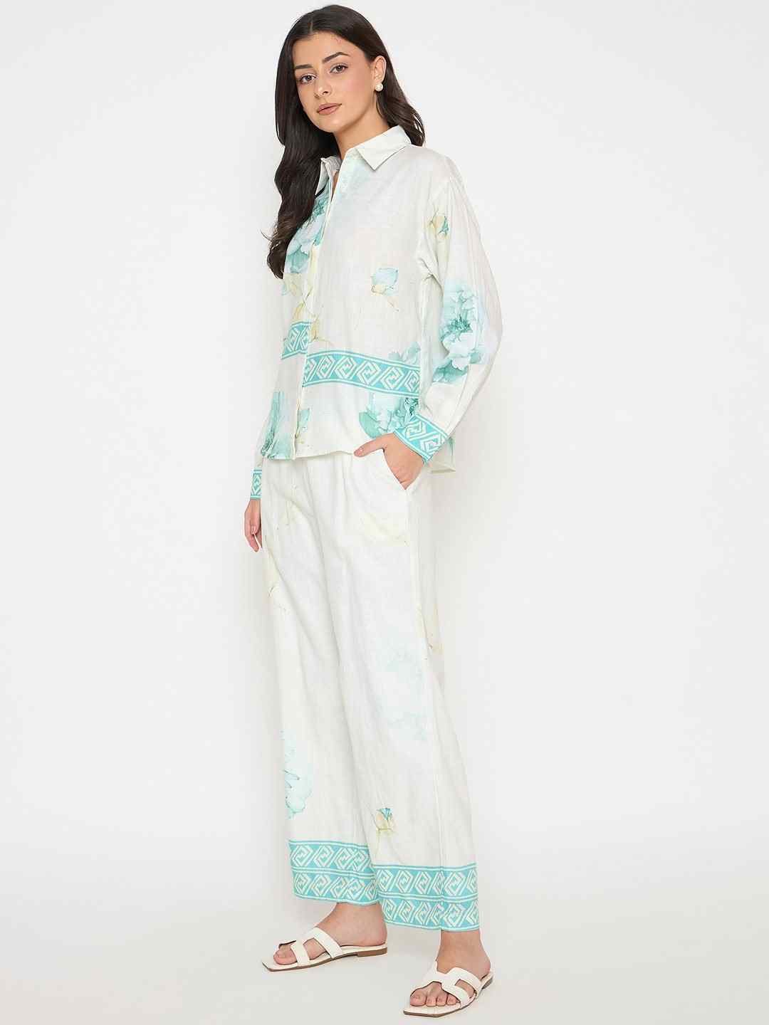 Madame Ladies Western Fashion Set M5S34038 036 Sea Green