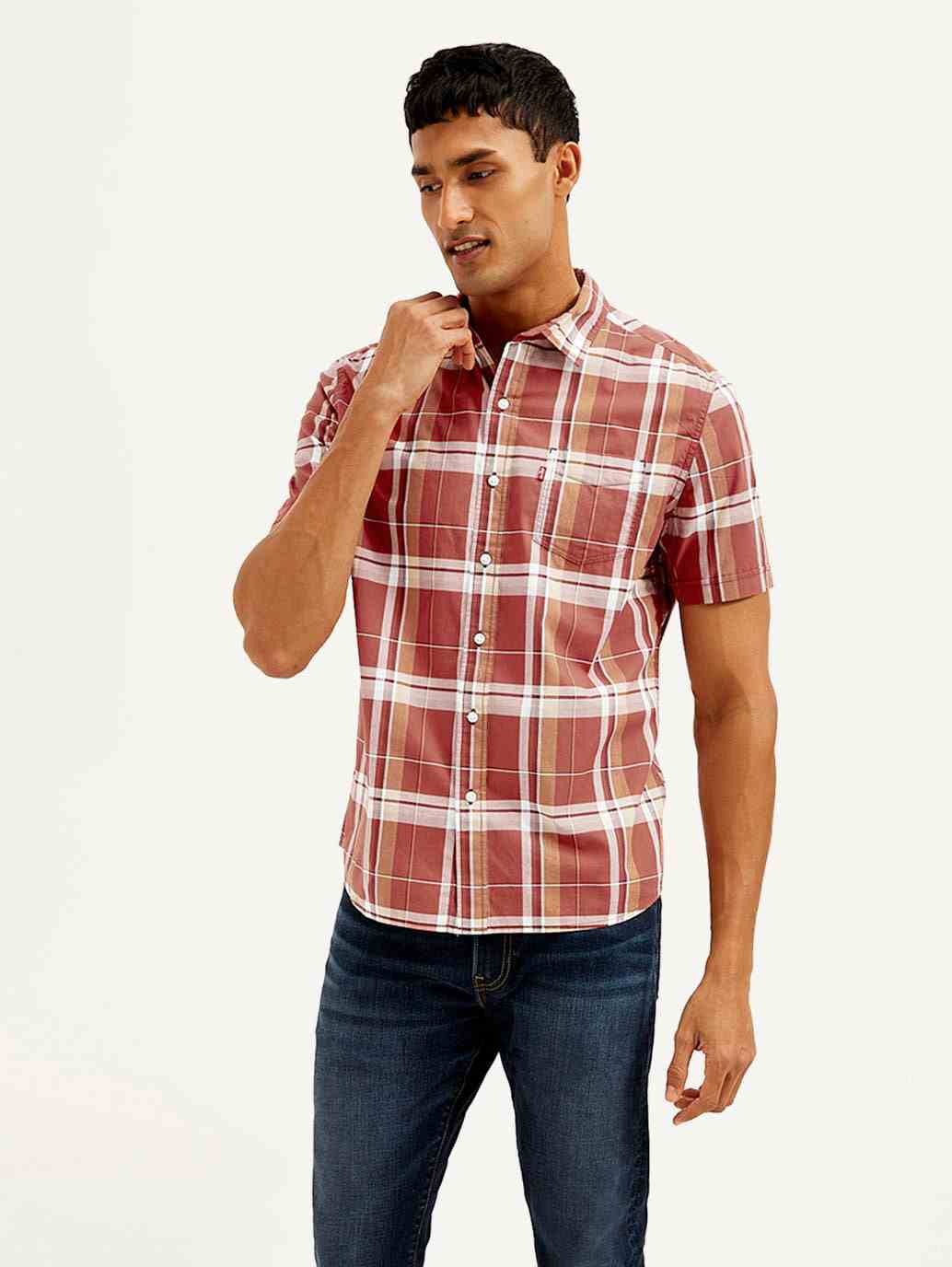 Levis Mens Casual Shirt F/S 32908-0338