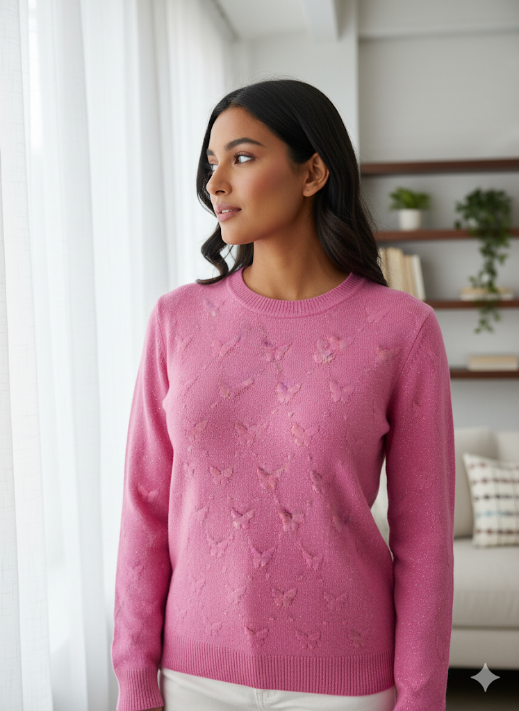 Lyte Club Ladies Western Top F/S O9748-2623 Pink