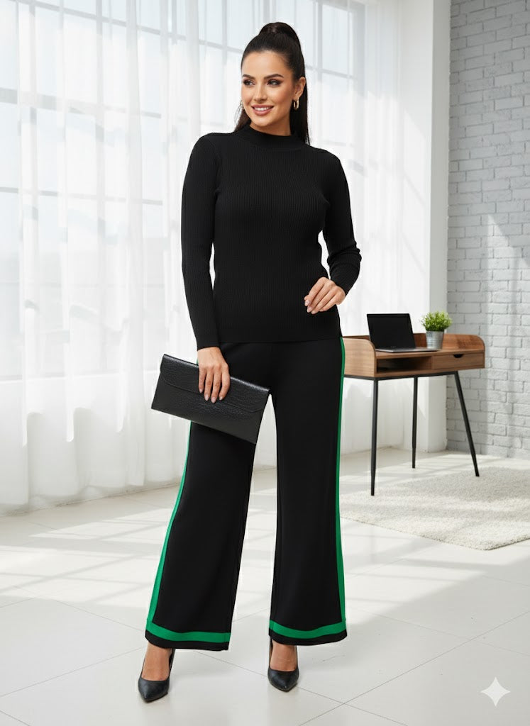 Lyte Club Ladies Western W Cord Set O1356-6925 Black