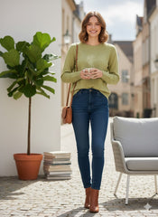 Lyte Club Ladies Western Top F/S O9748-2166 Pista