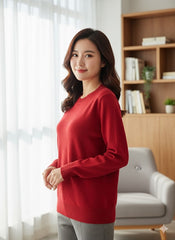 Lyte Club Ladies Western Top F/S O9748-2166 Red