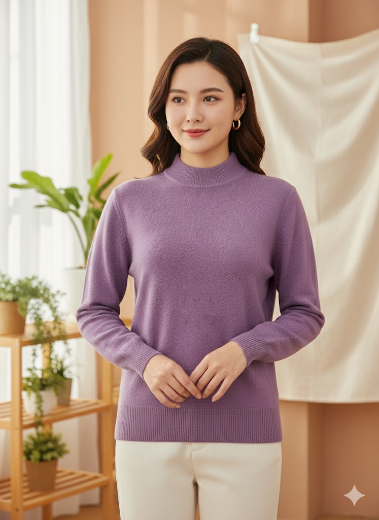 Lyte Club Ladies Western Top F/S O9748-2623 Purple