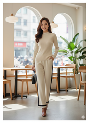 Lyte Club Ladies Western W Cord Set O1356-6925 Cream