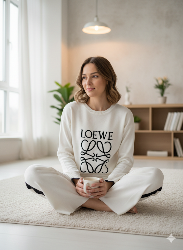 Lyte Club Ladies Western W Cord Set O1356-5798 White