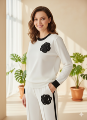 Lyte Club Ladies Western W Cord Set O1356-4908 White