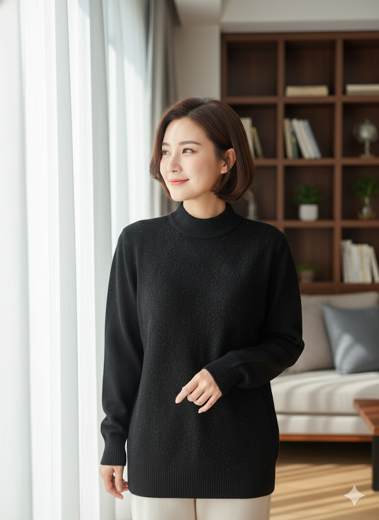 Lyte Club Ladies Western Top F/S O9748-2617 Black