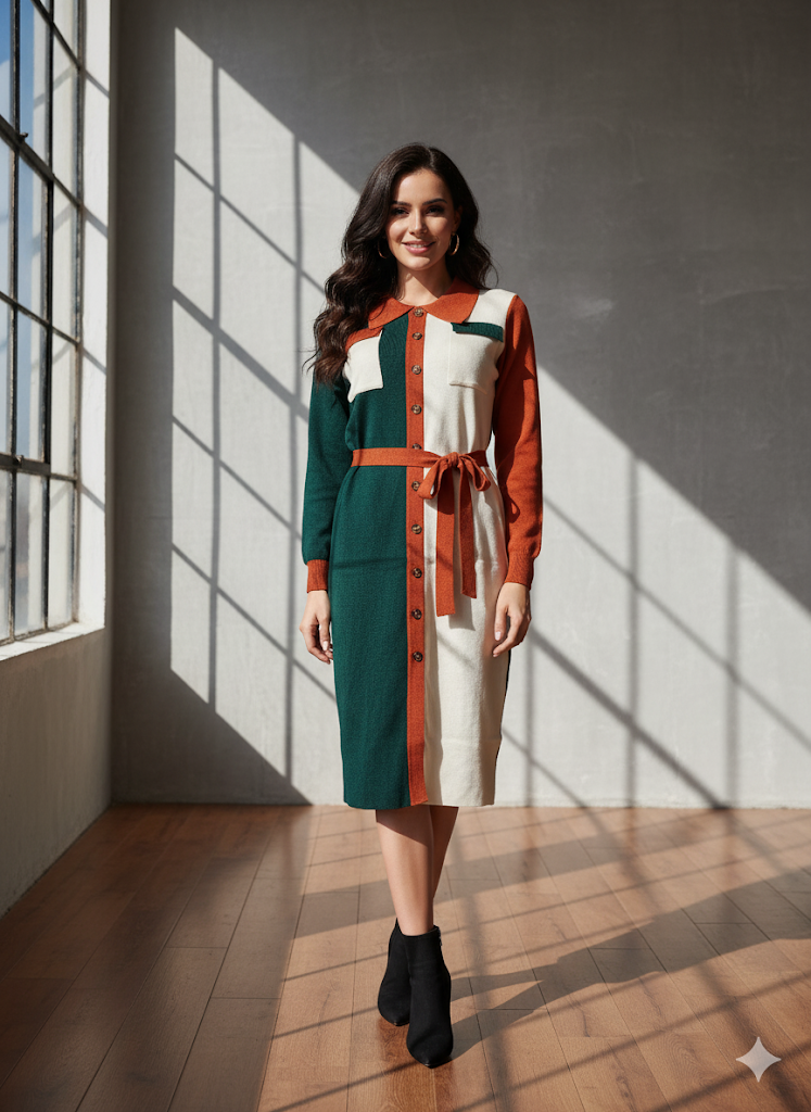 Lyte Club Ladies Western Midi O1356-119 Green