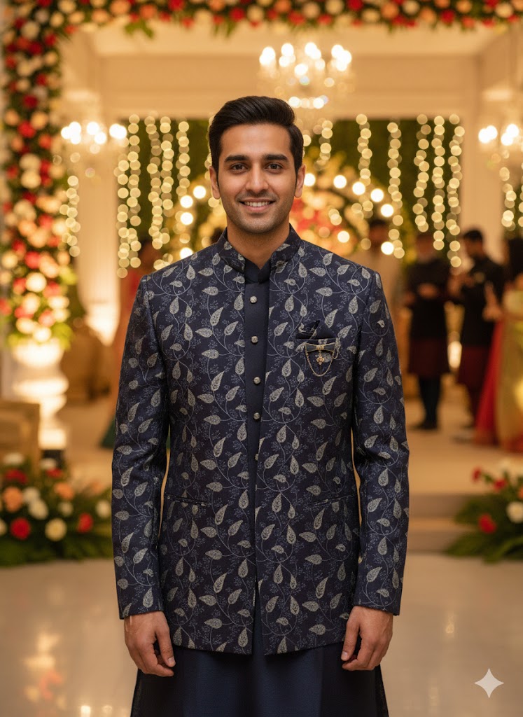 ?? Luxurious Lilac Sherwani Ensemble