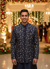 ?? Luxurious Lilac Sherwani Ensemble