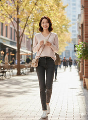 Lyte Club Ladies Western Top F/S O9748-2623 Fawn