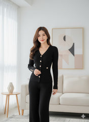 Lyte Club Ladies Western Fashion Set O1356-3501 Black