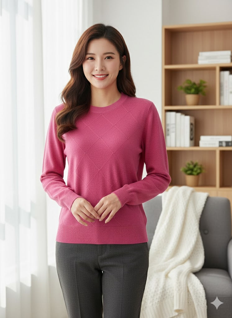 Lyte Club Ladies Western Top F/S O9748-2166 Pink