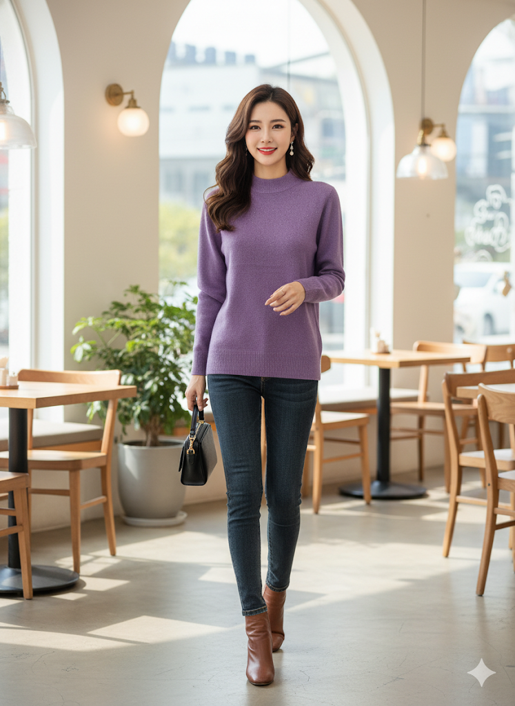 Lyte Club Ladies Western Top F/S O9748-2623 Purple