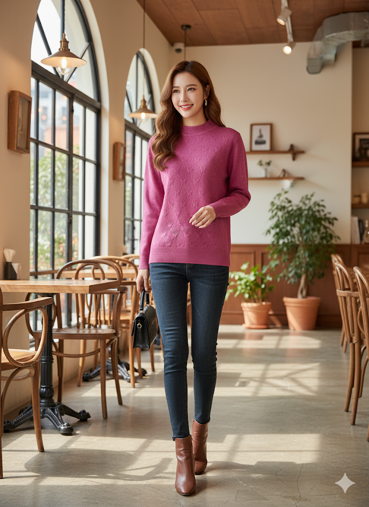 Lyte Club Ladies Western Top F/S O9748-2623 Pink