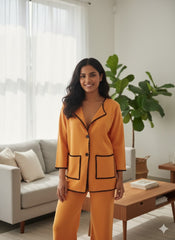 Lyte Club Ladies Western W Cord Set O1356-7830 Orange