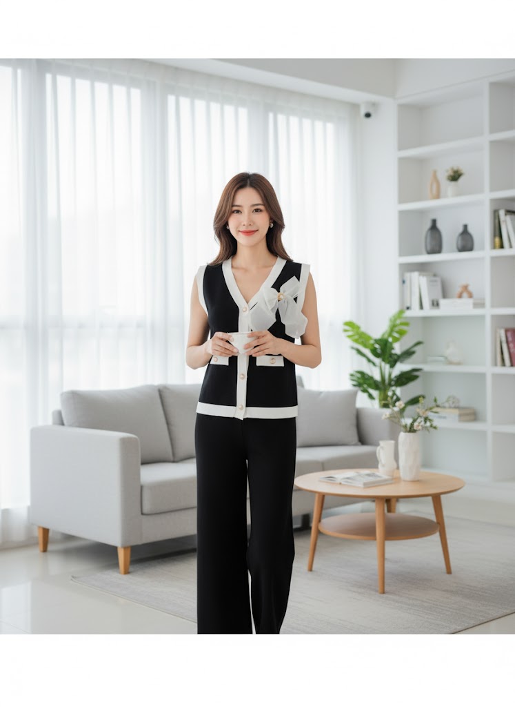 Lyte Club Ladies Western W Cord Set O1356-5176 Black