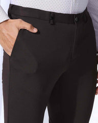 Blackberry Mens Formal Trouser Bp-Tp-Do-Meteor Dark Brown
