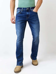 Spykar Mens Jeans Mdbct1Be004 Mid Blue