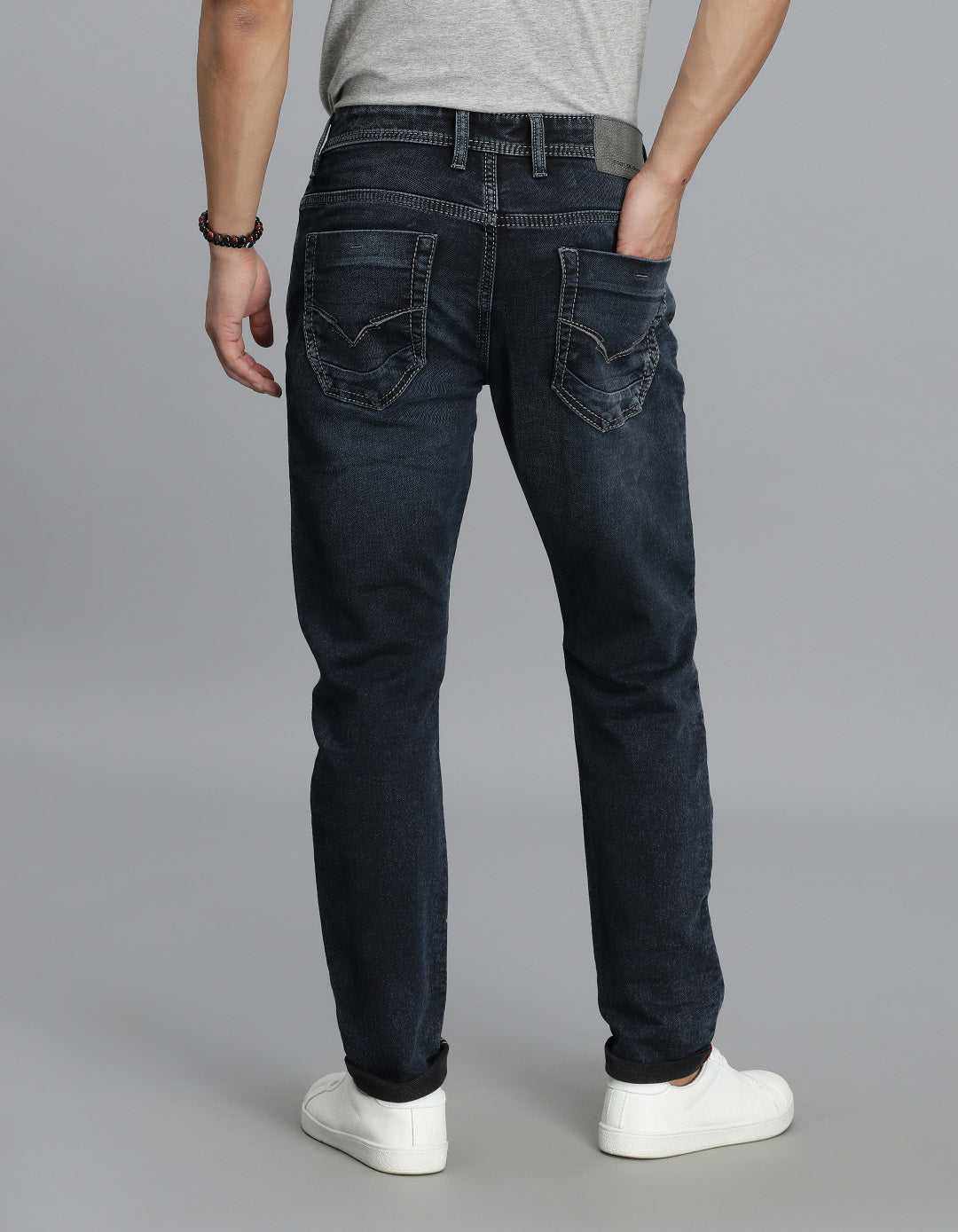 Rookies Mens Jeans Rj6123 Dk Blue