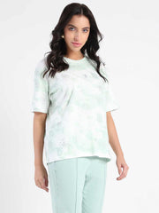 Madame Ladies Western Top H/S M5S11247 036 Sea Green