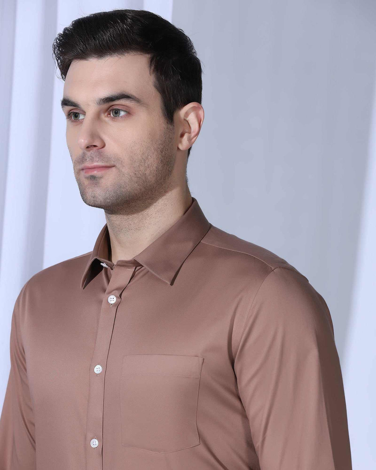 Blackberry Mens Formal Shirt F/S Bp-Bs-Do-Revolve Grey
