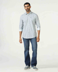 Blackberry Mens Casual Shirt F/S Es-Um-Pr-Emeric Blue