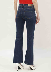 Madame Ladies Western Jeans M4Sc24207 287 Carbon Blue