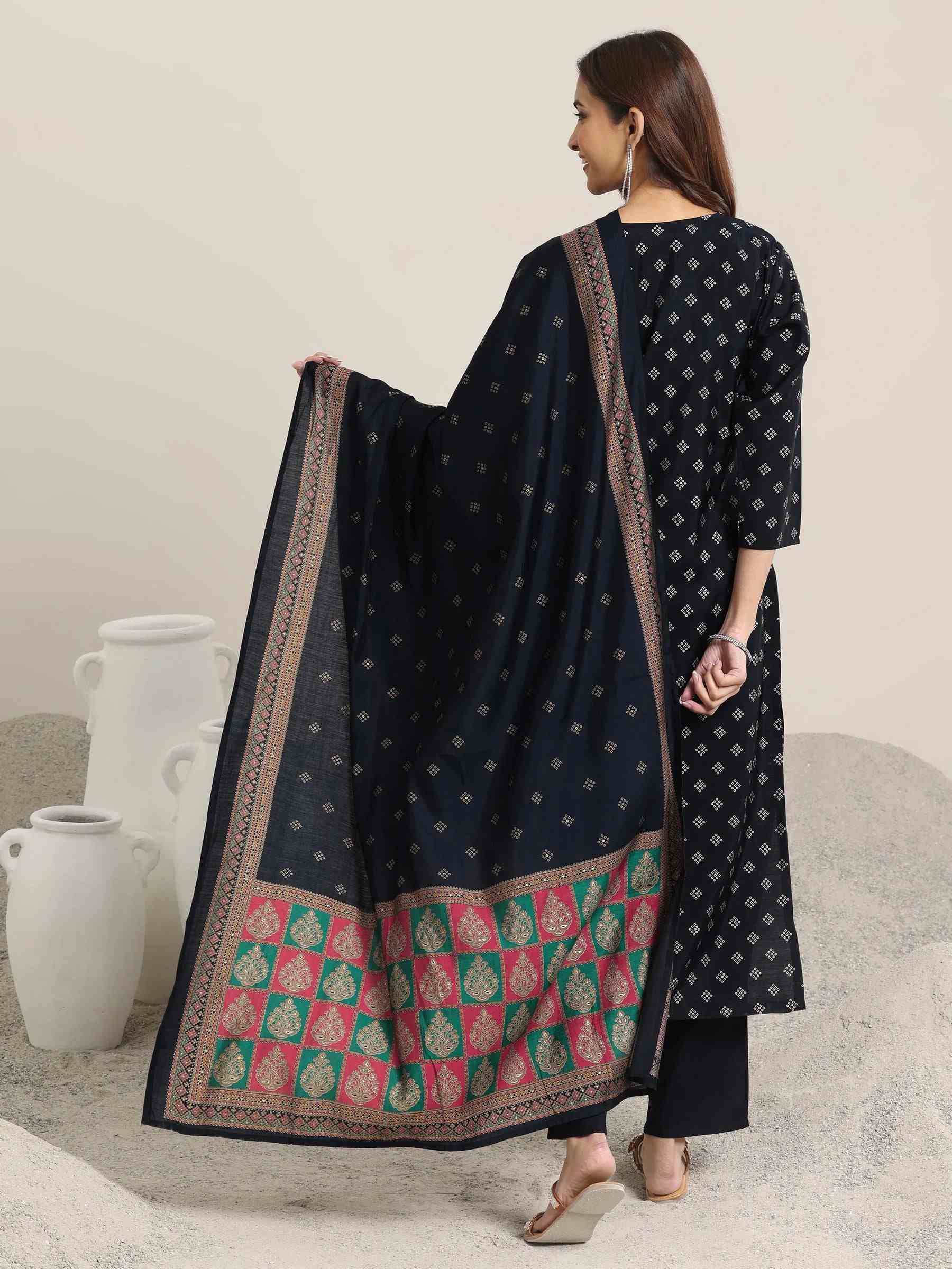 Libas Ladies Western Kurti 3Pcs Set