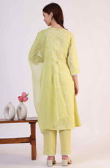 W Ladies Western Kurti 3Pcs Set Ws12324 400783