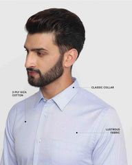 Blackberry Mens Formal Shirt F/S Bp-Bs-Do-Revolve Grey
